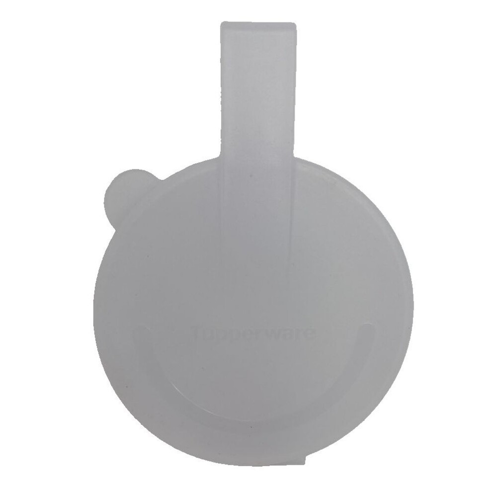 TUPPERWARE Forget-Me-Not Onion Tomato Fruit Keeper White-Sheer 5105A-4 Vintage